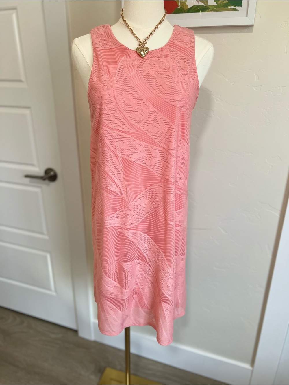 ODDY Pink Sleeveless Dress 🌷